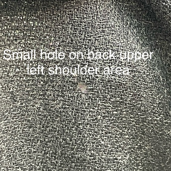 Dana Buchman button down dark gray with red trim light wool long spring jacket - Picture 14 of 14